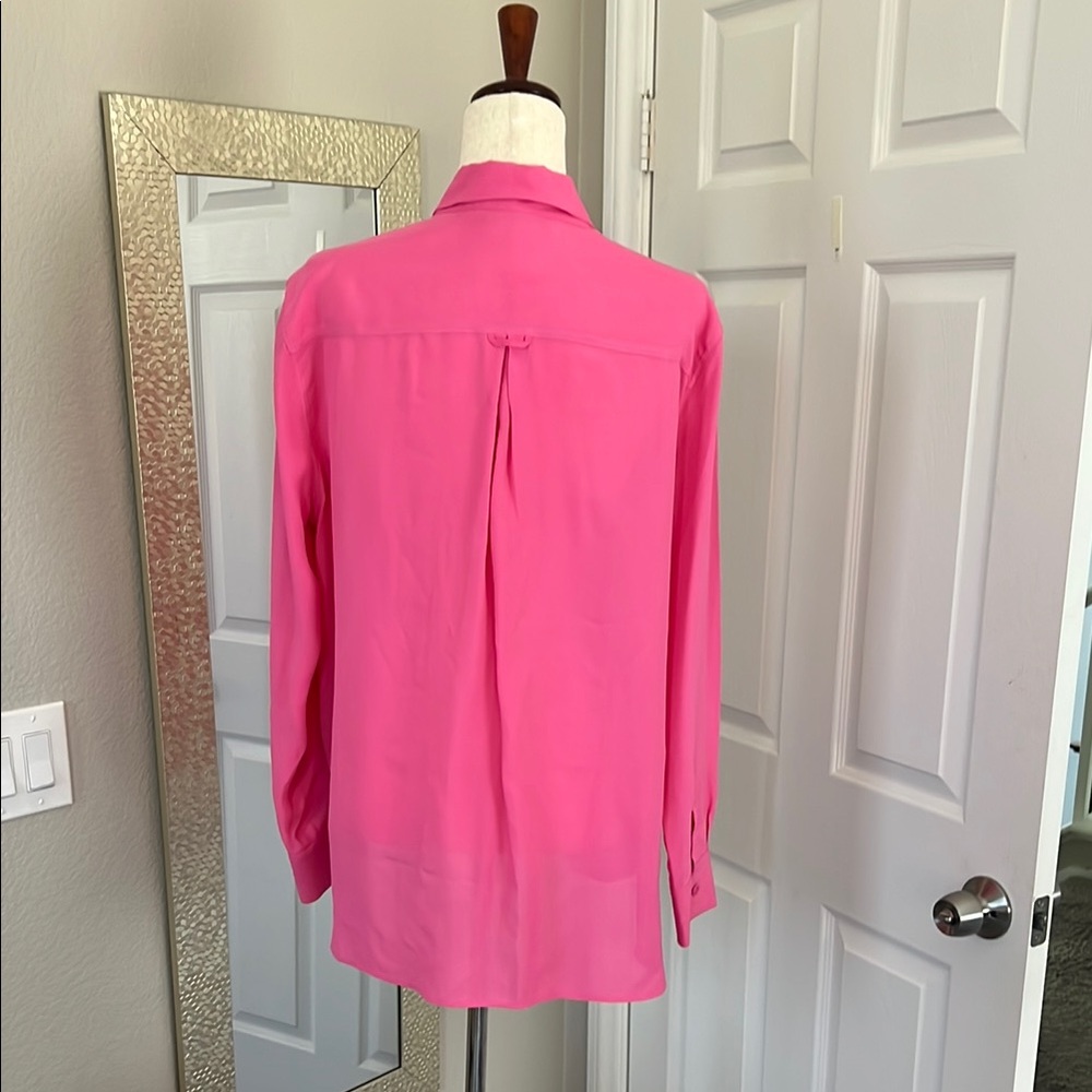 Zara Pink Button-Up Women's Top - Picture 2 of 4
